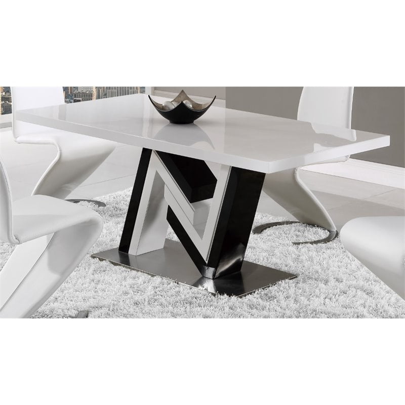 Global Furniture Dining Chair White Pu