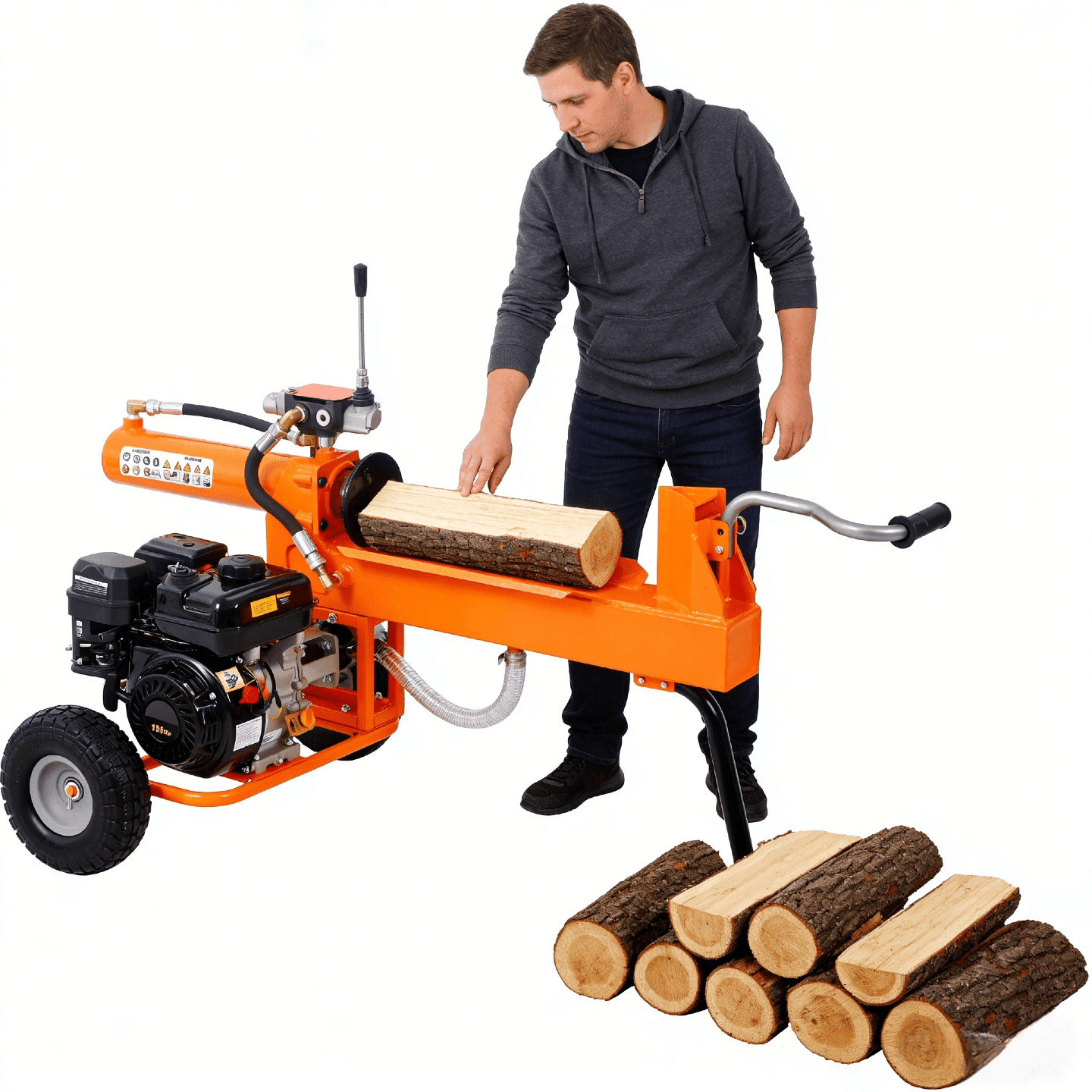 MTD Products 7639925 OHV Gas Log Splitter - Walmart.com