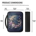 thumbnail image 5 of ZUXONGSY Boho Mandala Hummingbird Pattern Bible Cover for Women Men Bible Case Bible Carrying Case Portable Bible Tote with Handle Sturdy Bible Study Supplies for Church and Daily Use, 5 of 6