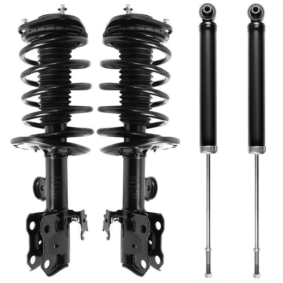 SCITOO - 2Pcs Front Complete Struts Spring Assembly   2Pcs Rear Shock Absorbers Fits 2010-2015 for Toyota Prius Full Set Front Rear Complete Struts with 172689 349035 - Set of 4