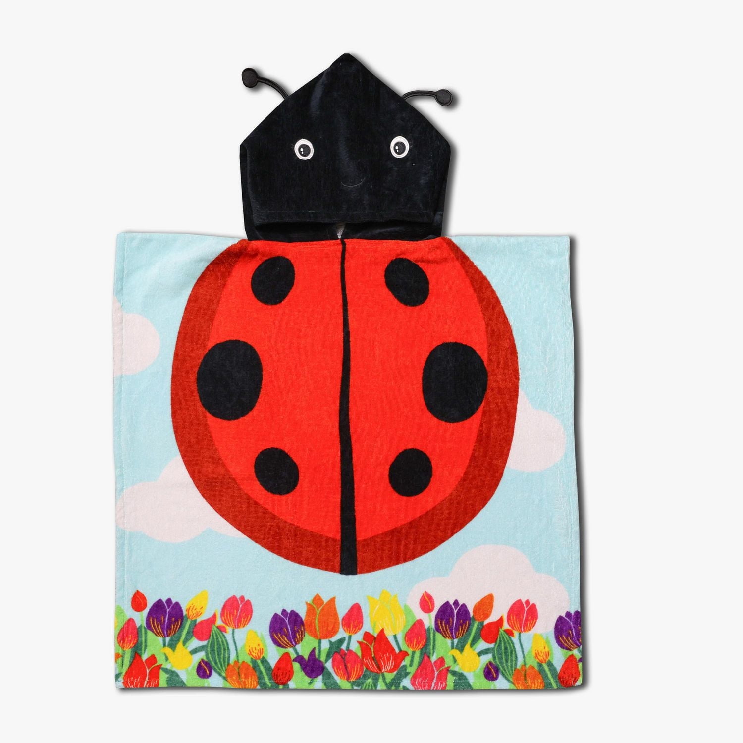 Mainstays Hooded Beach Towel, 24"x48"