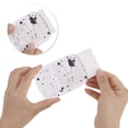 thumbnail image 4 of Unique Bargains 1 Pc ID Badge Holder Cat Keychain Card Holder White Black, 4 of 5