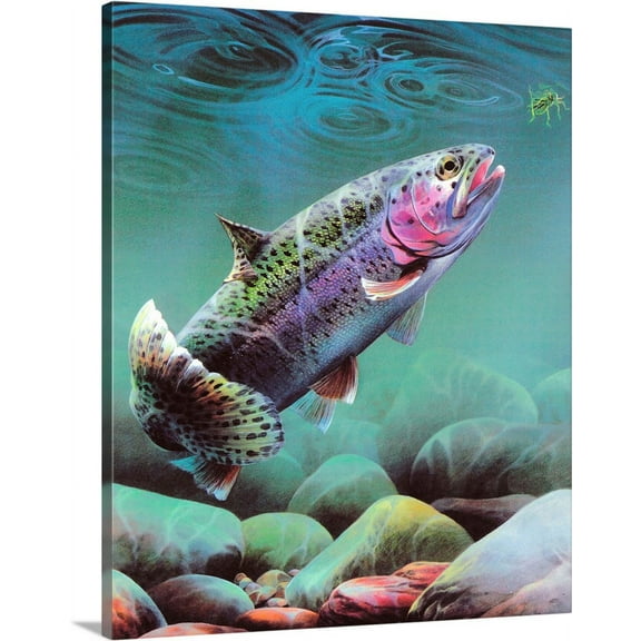 Great BIG Canvas | "Rainbow" Canvas Wall Art - 16x20