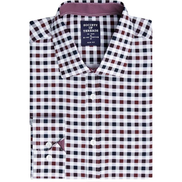 mens gingham button down