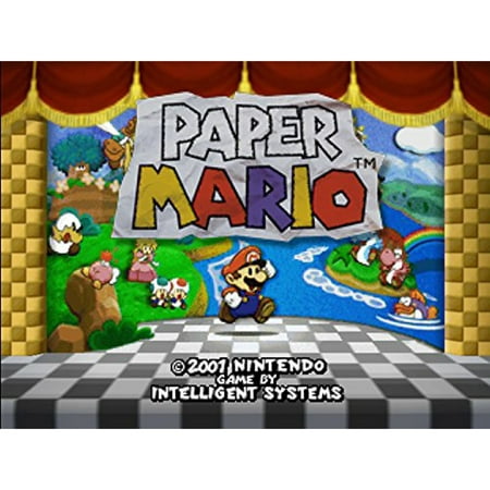 Paper Mario, Nintendo, WIIU, [Digital Download], (Best Paper Mario Game)