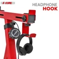 thumbnail image 3 of 5Core Keyboard Stand Z Style Heavy Duty Sturdy Piano Riser Height Adjustable Holder RED, 3 of 8
