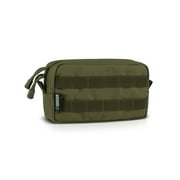 Savior Equipment Molle Style 9x5in Pouch, OD Green, 9in x 5in x 3in, SP-9X5MOL-P