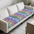 thumbnail image 3 of Xixirimido Couch Covers for Sectional Sofa Stretch Couch Cushion Covers 3Pcs Universal Couch Sofa Cover Washable Furniture Protector for Living Room, Colorful Gradient Leopard, 3 of 8