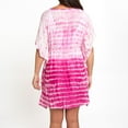thumbnail image 5 of Elsie & Zoey Ayah One Size Hibiscus Tie Dye Swimsuit Cover Up for Women, 5 of 6