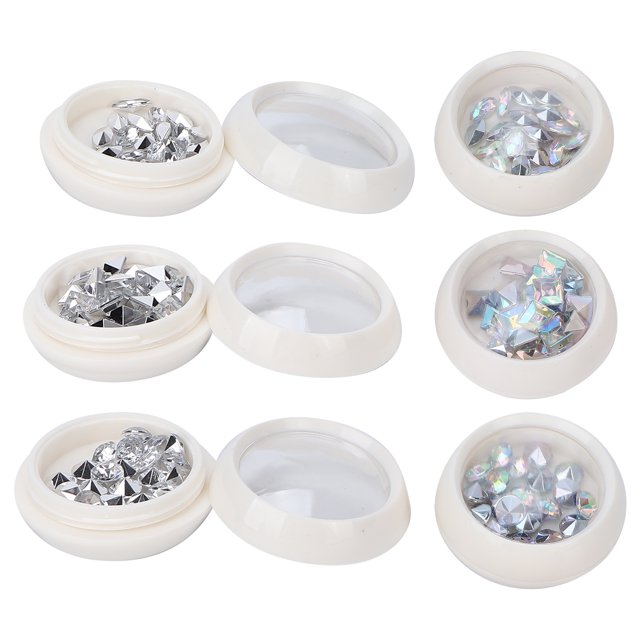 Diamantes de imitación para uas, DiDiamantes de imitación para uas, diamantes de imitación para uas DIY a la moda para principiantes para joyería artesanal para artistas de uas para sal