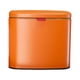 thumbnail image 1 of Cubo de basura pequeño Matsuzay Acero inoxidable 4L naranja claro, 1 of 6