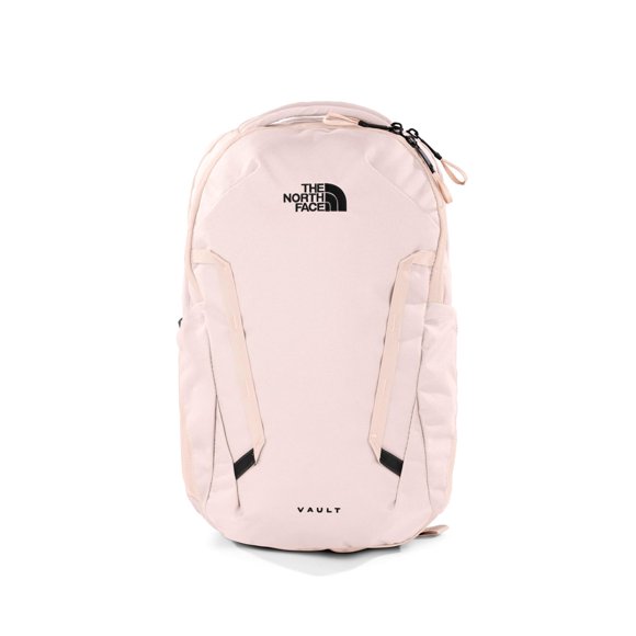 The North Face Women's Vault Everyday Laptop Backpack | Commuter Travel Bag with Water-Repellent Finish, Spacious Main Compartment, Pink Salt, One Si