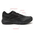 thumbnail image 2 of Zapatos de trabajo Reebok N Cushion antideslizantes de seguridad negros 9.5, 2 of 6