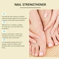 thumbnail image 5 of Nail Hardener Nail Strengthener Instant Gloss Keratin Nail Treatment Fast Dry Clear Finish Manicure Care for Thin Weak Nails Daily Use Long Lasting Shine Top Coat, 5 of 9
