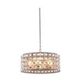 thumbnail image 1 of Kalco 509152OSL Prado Chandelier, 6-Light 360 Total Watts, Oxidized Silver Leaf, 1 of 3