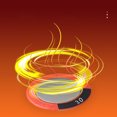 thumbnail image 3 of EastVita Electric Constant Temperature Heater, ABS Cat Water Dispenser Constant Temperature Heater, Fish Tank Temperature Control Heater, Orange Circular Heater, 3 of 6
