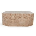 thumbnail image 2 of Pemberly Row 42" Burl Wood Square Coffee Table in Natural Tone, 2 of 5