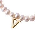 thumbnail image 2 of Pulseras Mujer de Perlas con Iniciales Oro 18k LuckyLy, Modelo Galia blanco UNITALLA, 2 of 6