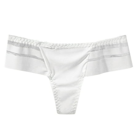 GHSOHS Womens Underwear Panty Underwear Pack Hipster Leakproof Ladies Underwear Women s Cotton Underwear Flroal Lace Hollow out No Show Panties Thongs Breathable Briefs Underpants Hipster Bikini L