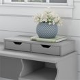 thumbnail image 2 of Fairview Desktop Organizer with Drawers in Cape Cod Gray - Engineered Wood, 2 of 7