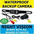 thumbnail image 2 of New Waterproof License Plate Reverse Rear Night View Color Car Backup Camera, 2 of 2