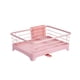thumbnail image 2 of Ounissouiy Estante para secar platos, estante de cocina, soporte para cubiertos que ahorra espacio, palillos, cubeta, organizador de platos, Organizadores de utensilios de cocina Rosa, 2 of 6