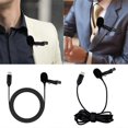 thumbnail image 2 of Professional Lavaliers Microphones for Crisps Sound Recording, for Insta 360 One X4 Action Cameras, 2 of 4