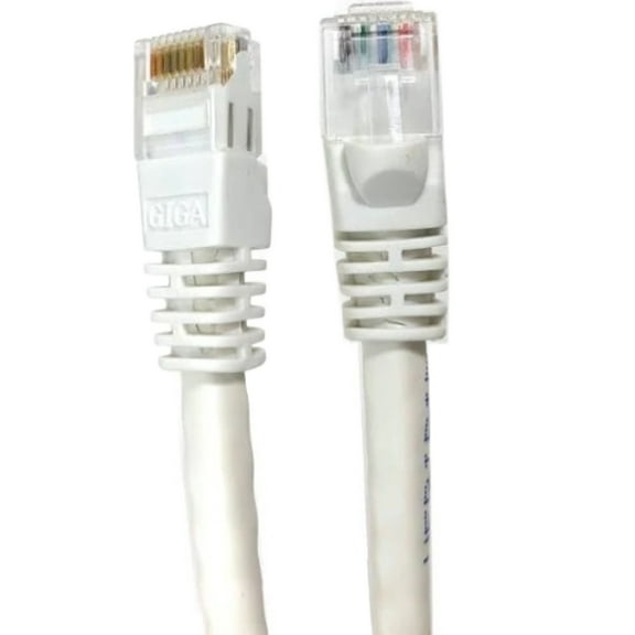 E305668 Cable, category 6 patch cord UTP E305668, Copper white