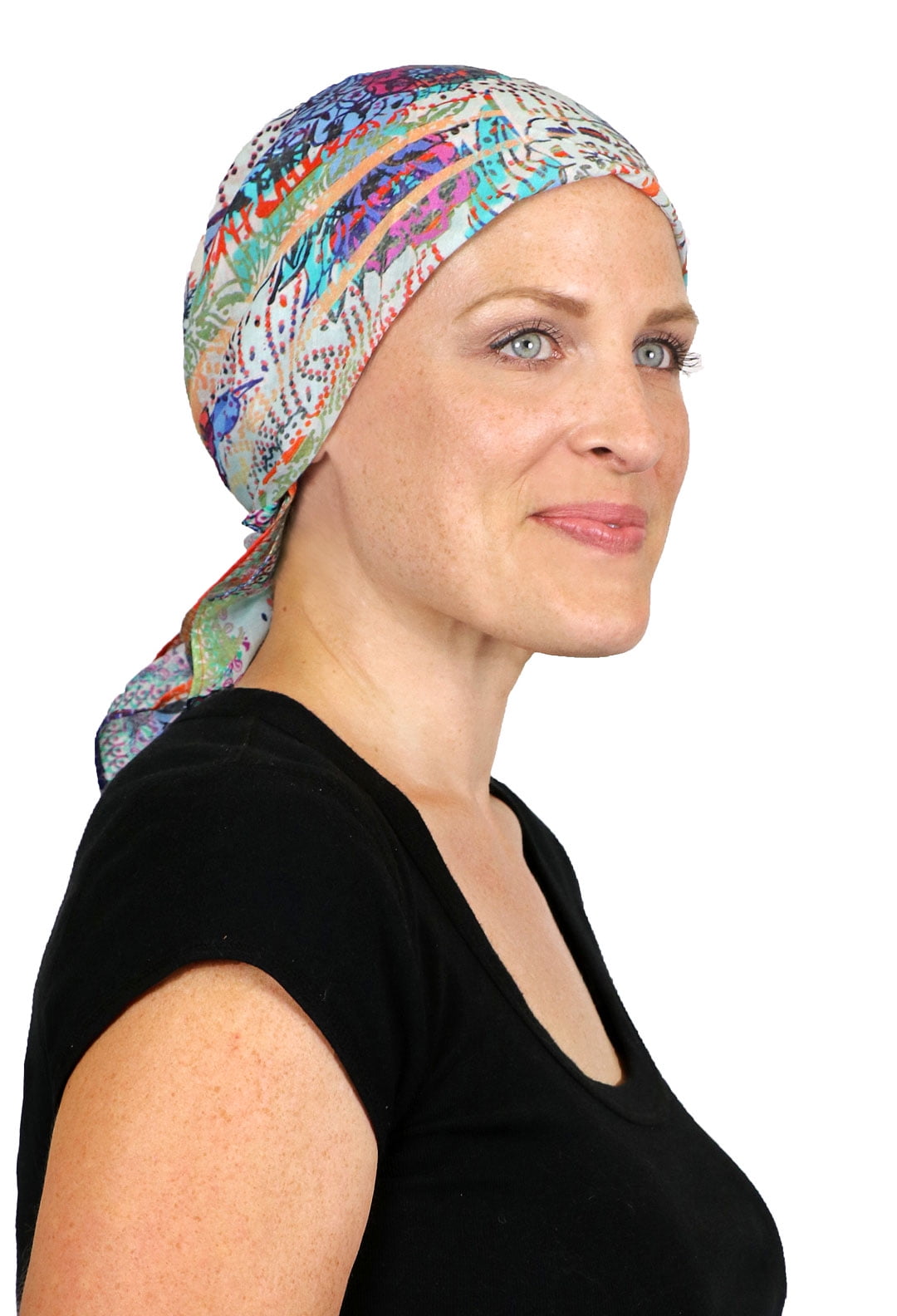 Vismaya Chemo Head Scarf 100 Cotton 27" x 27"