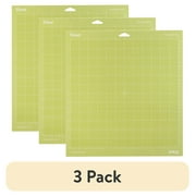 (3 pack) Cricut StandardGrip Machine Mat, 12 in x 12 in (2 ct), Green