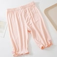 thumbnail image 2 of Hvobtty Toddler Sport Shorts Pants , Toddler Summer Short Pants, Children's Summer Solid Color Casual Sports Leggings Designed with A Small Bow Tie Half Pants for Kids Pink 9-10 Years, 2 of 5