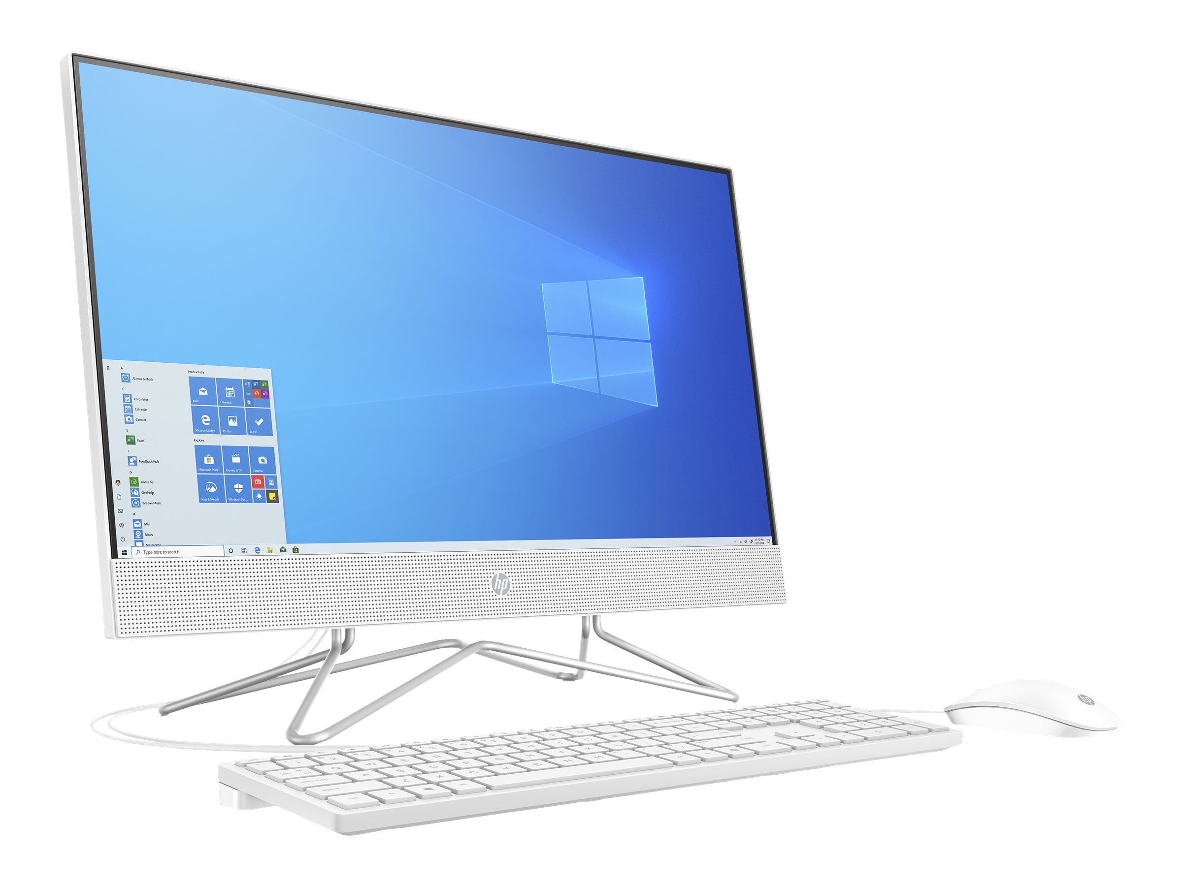 HP All-in-One Desktop Computer - AMD Ryzen 3 3250U, 8GB Memory