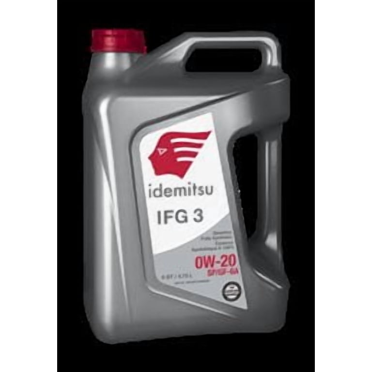 Idemitsu, Motor Oil, IFG3 0W-20 SP GF-6A, 5 qt, 4 pack - Walmart.com