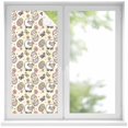 thumbnail image 2 of Easter Window Privacy Film, Yellow Spring Sheep Chickens Eggs Floral Butterfly Static Cling UV Sun Blocking Tint Film Heat Control Windows Films for Bedroom Bathroom, Window Stickers 17.7"x39.3", 2 of 8