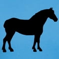 thumbnail image 3 of CafePress - Draft Horse Women's Classic T Shirt - Women's Traditional Fit Dark T-Shirt, 3 of 4