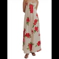 thumbnail image 2 of Vestido Maxi Floral para Mujer, Sin Mangas, Espalda Descubierta, Corte A, , Fluido, con Espalda Hueca y Tirantes Finos M, 2 of 6