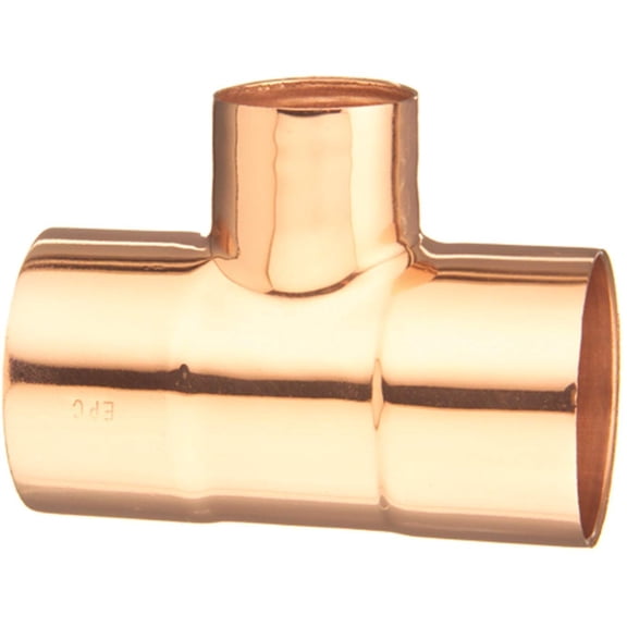 Elkhart Products 111R3/4X3/4X1/2 3/4-Inch by 3/4-Inch by 1/2-Inch C X C X C Copper Tees