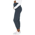 thumbnail image 5 of Med Couture Maternity Jogger Scrub Pants for Women, High Rise Waist, 4 Pockets with Soft Knit Waistband - MC029, 5 of 7