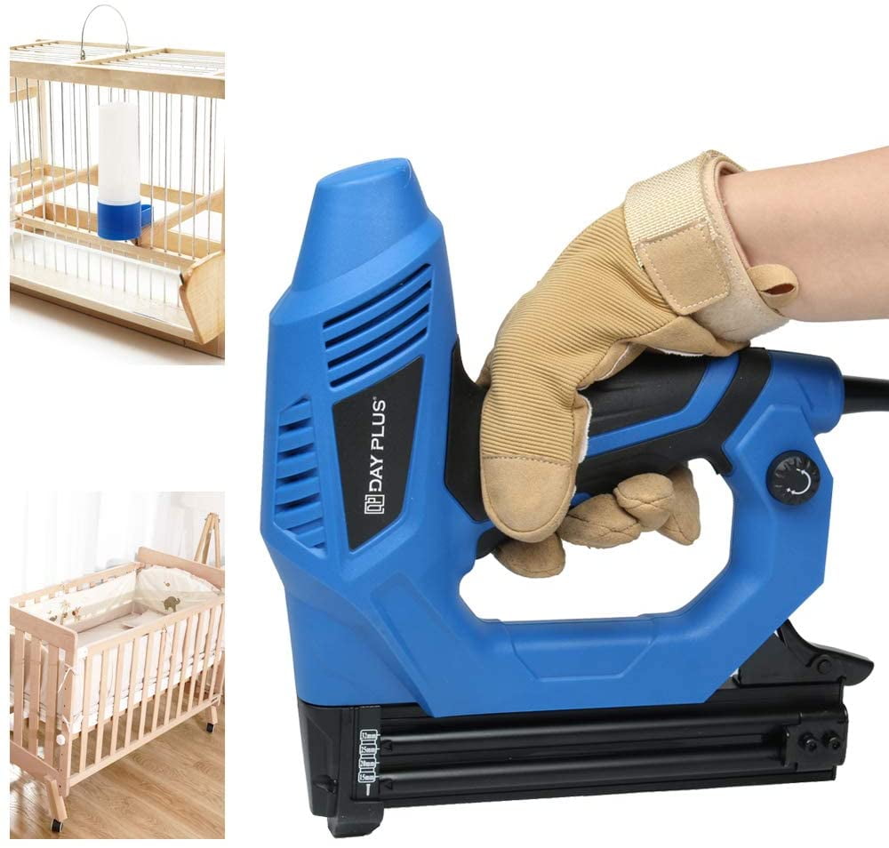 Dayplus 110V Electric Nail Gun Heavy Duty Staple Gun 2 in 1 For