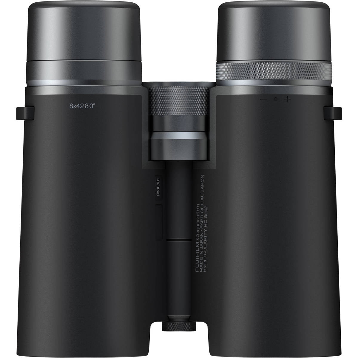 Fujinon Hyper-Clarity HC 10x42mm High-Definition Travel and Birdwatching Roof Prism Binoculars, Black, 137mm x 130mm x 54mm