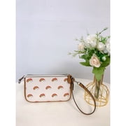 Coach CJ657 Nolita 19 With Rainbow Print IN Chalk Multi