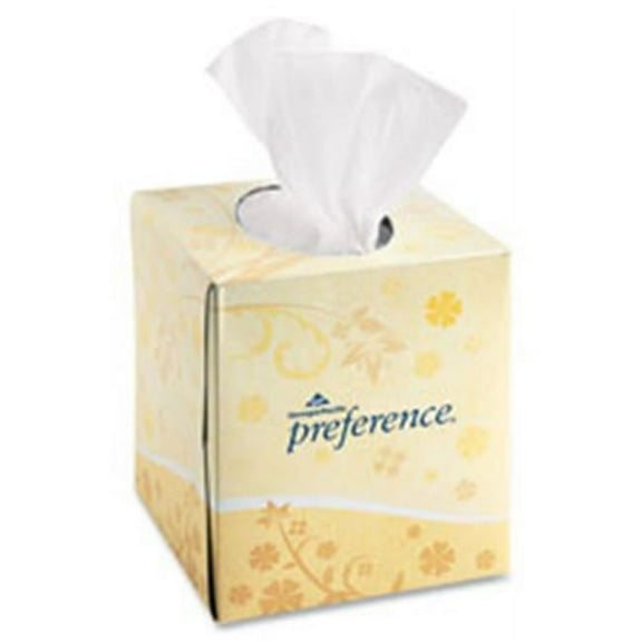 Georgia-Pacific GPC46200CT Preference Cube 2-Ply Facial Tissue- 36 Per Carton