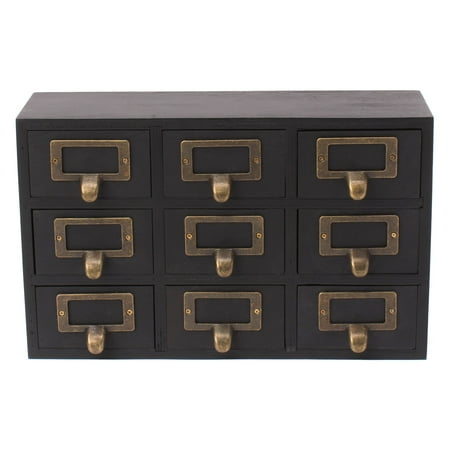 UPC: 0032231521474 | Kate and Laurel Desktop 9 Drawer Apothecary Set