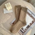 thumbnail image 2 of Jamicy Fuzzy Socks for Women Winter Warm Wool Socks for Women, Soft Cozy Thick Knit Boots Sock Gifts for Women Men, 2 of 4