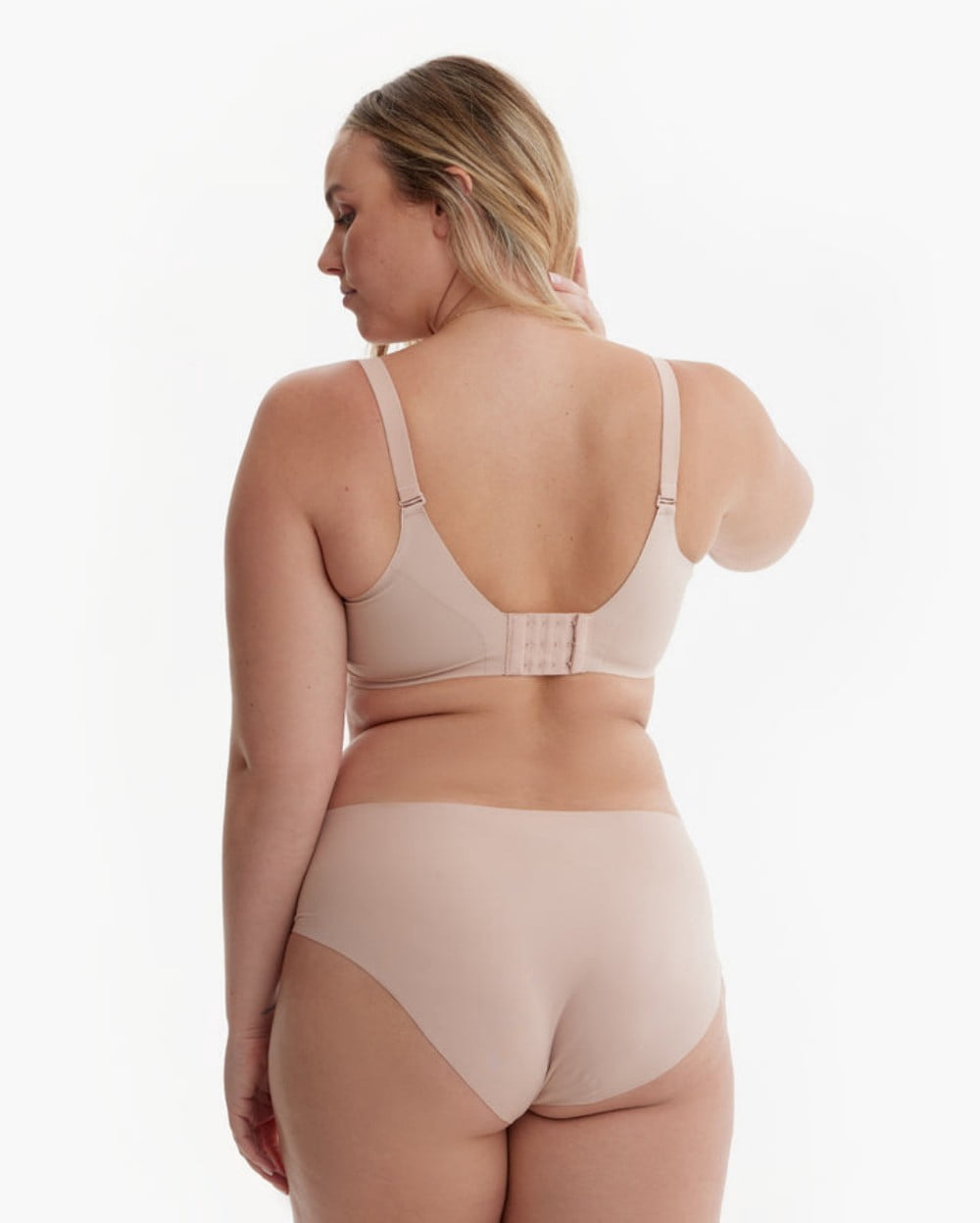 Momcozy Women's Maternity Seamless Ultra Comfort Hands-Free Pumping and Nursing Bra, Sizes S-3XL