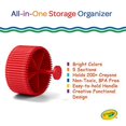thumbnail image 3 of Crayola Round Organizer, Red, 3 of 3