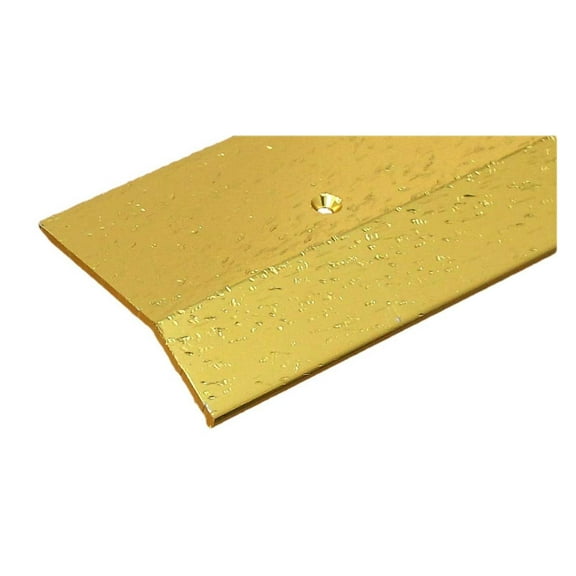 Carpet Transition Strip 2" x 36", Hammered Aluminum Carpet Bar Threshold, Heavy Duty Metal Transition for Rugs & Carpets, Easy Install, Made in USA