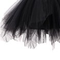 thumbnail image 5 of MKOSPLRT 4 Layered Tulle Tutu Skirt for Girls with Bow Girl Ballet Tutu Skirt Elastic Waist Ruffle Tiered Skirts 2-13 Years, 5 of 5