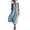 Blue, variant on Miluxas Womens Halter Backless Maxi Dress Summer Sleeveless V Neck A Line Long Dresses with Pockets Y2k Going Out Dress Beach Vacation Outfits Red