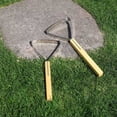thumbnail image 2 of Hand Weeder Tool Stainless Steel Manual Garden Weeder Triangular Head Weeding Tool Portable Garden Tool for Effortless Weeding Soil Loosening, 2 of 8